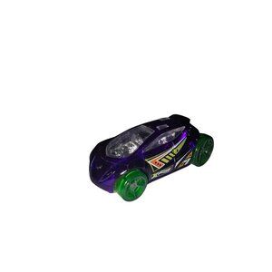 Hot Wheels 2014 Purple Vandetta With Green Wheels